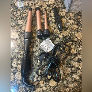 GVP Curling Wand Set with Attachments